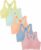 6-Pack  Women’s Cotton Spandex Racer Back Bra