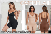 Women Tummy Control Deep V Neck Body Shaper Butt Lifting