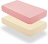 2 Pcs Baby Fitted Crib Sheets
