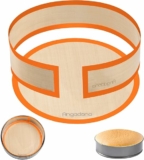 2-Pc Silicone Baking Mat for Springform Pan 9 inch