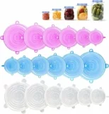 6-Pack Silicone Stretch Lids