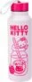 Silver Buffalo Hello Kitty Kawaii Strawberry Milk Pink Stainless Steel Water Bottle with Strap, 27 Ounces