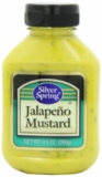 9-Pack Silver Springs Mustard, Jalapeno, 9.5-Ounce Squeeze Bottles