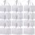 12-Pack Small Canvas Tote Bags, 10″ x 7″ x 6″