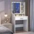 Makeup Vanity Desk w/ Mirror & LED Lights
