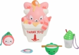 8-Pc Smooshy Mushy Bento Box Series 1 Riley Red Panda, Collectible Squishy Fidget Toys