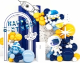 100pcs Space Party Balloons Decor Set