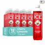 12-Pack Sparkling Ice, Cherry Limeade Sparkling Water, Zero Sugar Flavored Water, with Vitamins and Antioxidants, Low Calorie Beverage, 17 fl oz