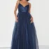 Fabulous Existence Teal Green Tulle Strapless Tiered Maxi Dress