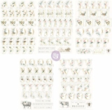 Prima Marketing Inc Spring Farmhouse Alphabet Stickers