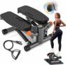 Mini Stair Stepper with Resistance Bands