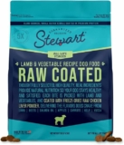 Stewart Raw Coated Dog Food, Lamb & Vegetable Recipe, 10 Pound Bag, Freeze Dried Chicken Liver Powder Coating