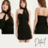 Women’s Strapless Chiffon Mini Dress
