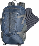 Packable Hiking Backpack w/ Inflatable Seat Cushion