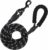 SunGrow Nylon Dog Rope Leash, Large Dog Training Tool with Padded Handle & Heavy-Duty Metal Clasp, Reflective