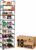 10 Tier Tall Shoe Rack for Closet