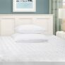 Superior Microfiber Quilted Mattress Pad, Washable Soft Down Alternative Mattress Cover, Full Size
