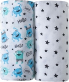 2-Pack Ultra Soft and Breathable Receiving Blanket