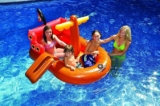 Swimline Giant Inflatable Giant Habitat Castle Pool Float Series for Kids and Adults Size Fits Up to 4 People