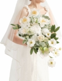 17 Inch Artificial Bridal Bouquet