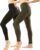 2 Pack Women’s High Waisted Leggings