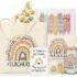25-Pack 10″ x 8″ x 3″Mini Canvas Tote Bags