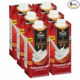 6-Pack Thai Kitchen Unsweetened Coconut Milk, 25.36 fl oz