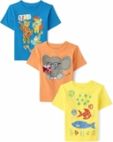 3-Pack The Children’s Place Baby Boys Short Sleeve Graphic T Shirt