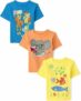 3-Pack The Children’s Place Baby Boys Short Sleeve Graphic T Shirt