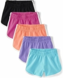 5-Pack The Children’s Place Toddler Girl’s Assorted Knit Shorts