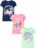 3-Pack The Children’s Place Girls School Graphic T Shirts