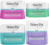 Set of 4 The Honey Pot Company Women’s Pads