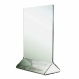 12-Pack Acrylic Table Card Holder, 4″ x 6″