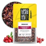 Tiesta Tea – Cranberry Hibiscus Rooibos Tea,  1.7oz Resealable Pouch, 25 Cups