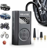 Tire Inflator Portable Air Compressor, 5000 mAh
