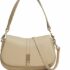 Tommy Hilfiger Leather Shoulder Bag with Removable Crossbody Strap