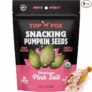 6-Pack Top Fox Snacks Pumpkin Seeds to Eat (Himalayan Pink Salt, 3.5 oz