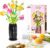 580-Pc Tulips Flowers Bouquet Building Set
