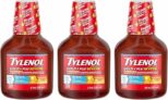 3-Pack Tylenol Severe Cold + Flu Medicine, Liquid Day Cold & Flu Relief, Honey Lemon, 8 Fl. Oz