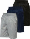 3-Pack Boy’s Athletic Basketball Shorts