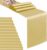 12 Pack Satin Table Runners – 12 x 72 Inches Long, Gold