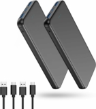 2-Pack Power Bank, 10000mAh
