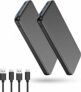 2-Pack Power Bank, 10000mAh