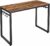 Office Desk with 8 Hooks, for Study, Home Office, Easy Assembly, Steel Frame, Industrial, 39.4 x 19.7 x 29.5 Inches