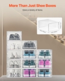 12-Pack VEVOR Shoe Storage Boxes