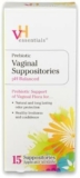 3-Pack 15-Count VH Essentials Prebiotic Vaginal Suppositories,