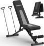 Adjustable Foldable Strength Training Bench for Full Body Workout