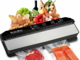 Vacuum Sealer Portable Food Saver with Cutter & 15 Vacuum Seal Bags