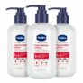 3-Pack 2-in-1 Vaseline Hand Sanitizer Lotion with Vitamin E, 8oz