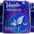 42-Count Veeda Natural Cotton Day Pads with Wings – Heavy Flow